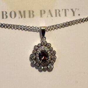 Bomb Party Necklace RBP 2477 The Sterling Club